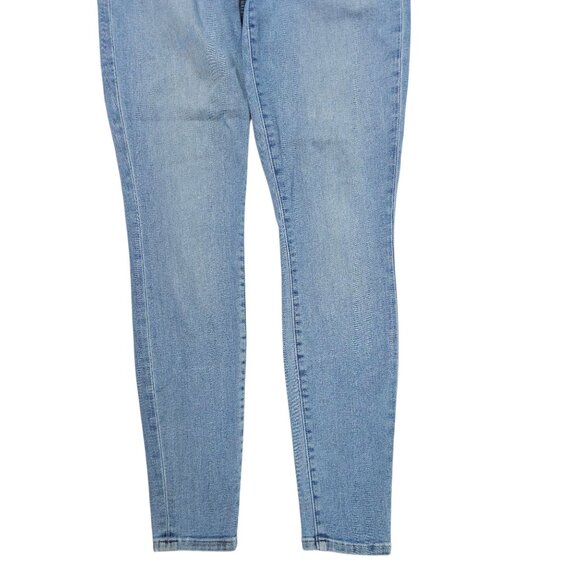 Loft Legging Jean Mid Rise Womens Size 27/4 Stretch Light Wash Denim - Picture 9 of 14